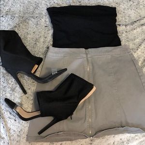 Black high heels Charlotte Russe
